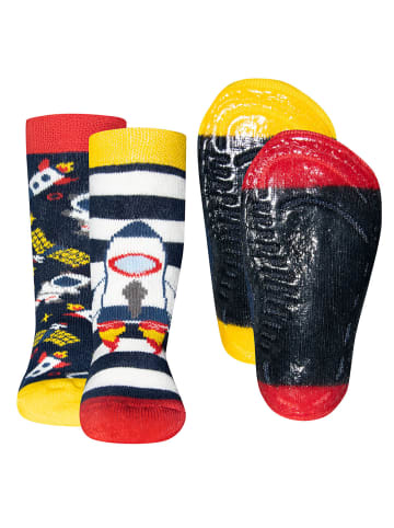 ewers 2er-Set Stoppersocken 2er Pack Astronaut in navy