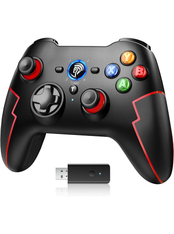 COFI 1453 9013 Pro Wireless-Controller mit Hall-Trigger Rot in Rot