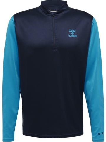 Hummel Kinder Trainingsjacke in Blau