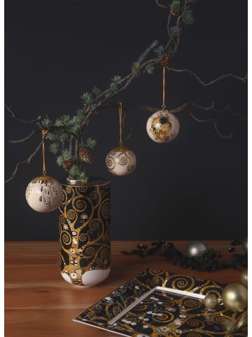 Goebel Kugel " Gustav Klimt - Der Lebensbaum " in Bunt