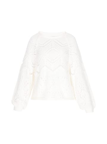 DreiMaster Women Pullover in offwhite