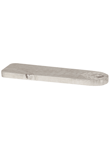 Serviergeschirr ASUAN in Braun/Weiß - (W) 41 x (H) 2 x (L) 12 cm