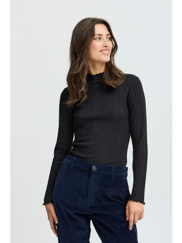 b.young Shirttop BYSMIRNA LS TOP - 20815710 modisches Longsleeve in Schwarz