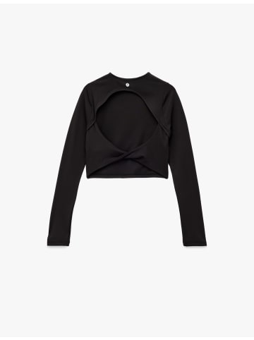 KOTON TSHIRT LS in Schwarz