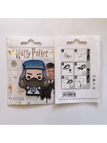 Catch the Patch Hogwarts Albus DumbledoreApplikation Bügelbild inGrau