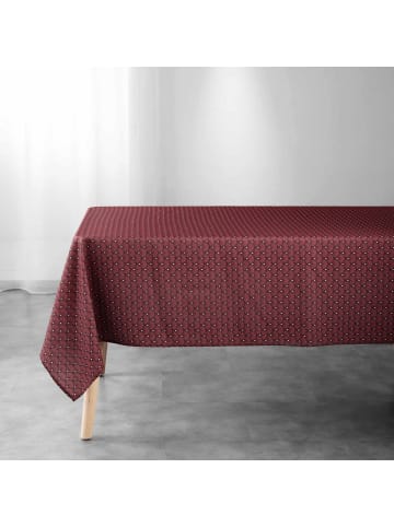 Douceur d’Intérieur Tischdecke in dunkelrot