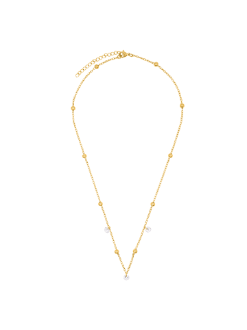 Steel_Art Halskette mit Stein für Frauen Brooke goldfarben in goldfarben