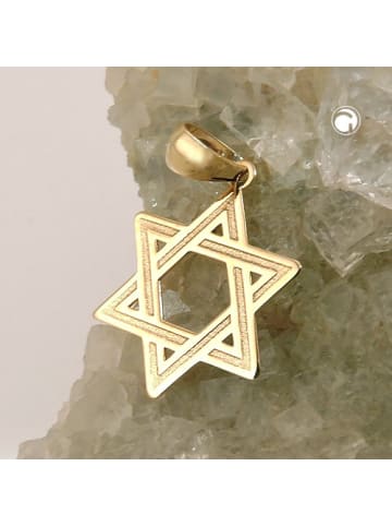 Gallay Anhänger 11mm 9Kt GOLD in gold