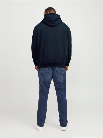 JACK & JONES PLUS Kapuzenpullover in Navy Blazer 2