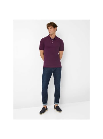 BRAX  Polo in summer grape