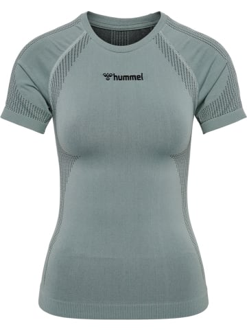 Hummel T-Shirt "Mt Shaping Seamless T-Shirt" in Grün