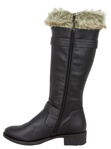 Loveness Winterstiefel Uni in Schwarz