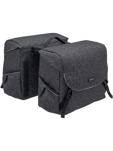 New Looxs Doppelpacktasche Mondi Joy Double Racktime in Schwarz