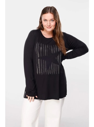 Shape Of You Blouse in Schwarz