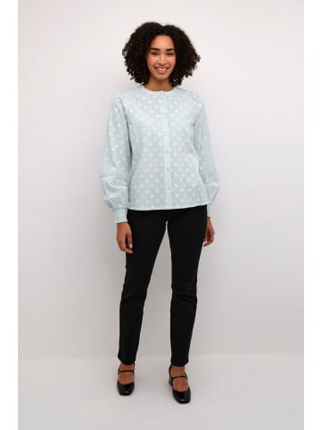 Kaffe Langarm-Bluse KAenya in Celestial Blue