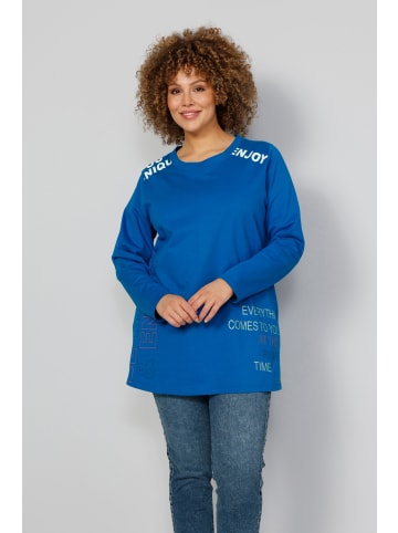 MIAMODA Sweatshirt in royalblau