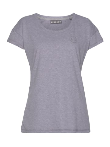 ELBSAND T-Shirt in blau meliert