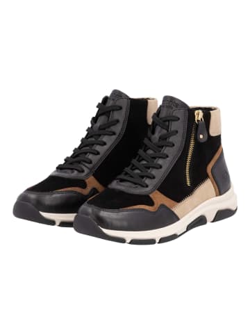 remonte Sneaker in Schwarz/Braun