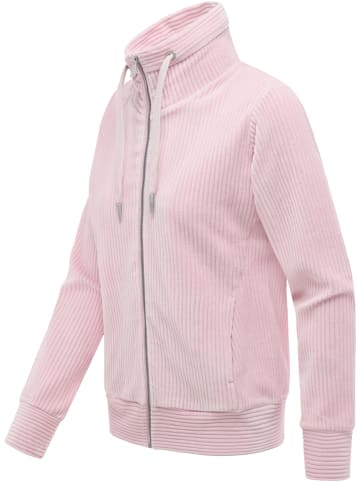 ragwear Sweatjacke Ronette Cordy in Marshmallow
