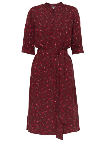 Finn Flare Kurzarmkleid Print in rum