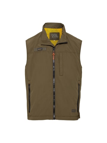 Camel Active Weste in olive brown