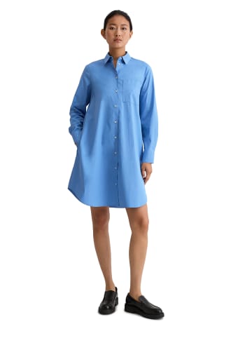 Marc O'Polo Hemdblusenkleid relaxed in cloudless blue