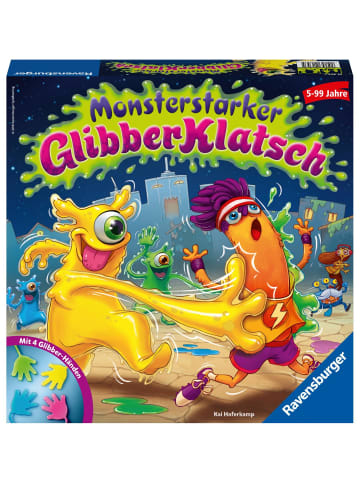 Ravensburger Monsterstarker Glibber-Klatsch | 4 Glibberbänder / 4 Glibbermonster / 14...