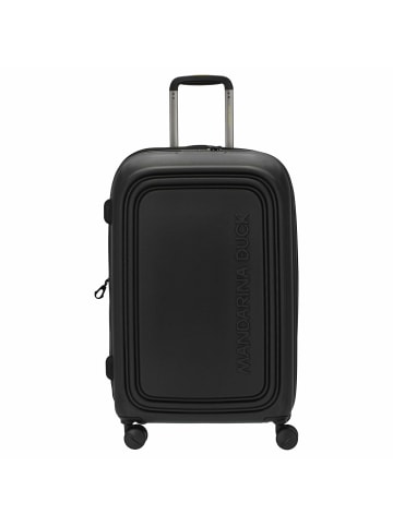 Mandarina Duck Logoduck+ - 4-Rollen-Trolley 70 cm M erw. (black) in schwarz