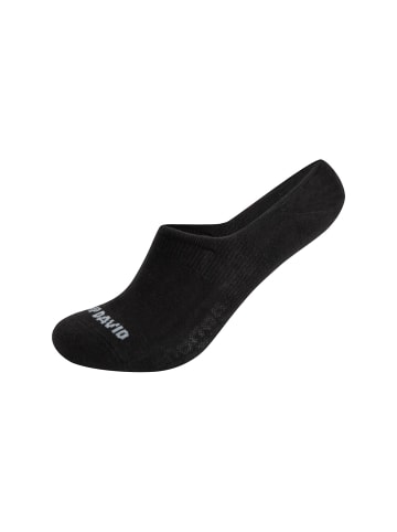 CAMP DAVID  Füßlinge 6er Pack mesh ventilation in Schwarz