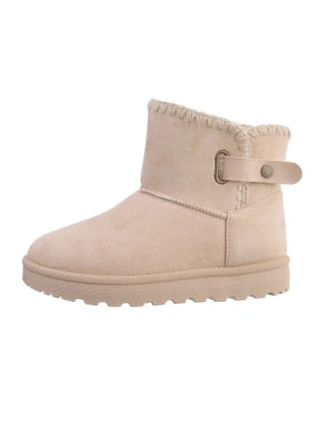 Ital-Design Stiefelette in Beige