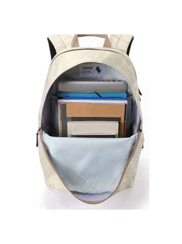 Nitro Urban Plus - Laptoprucksack 15" 46 cm (peace love ) in dune