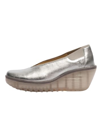 Fly London Pumps in Silber