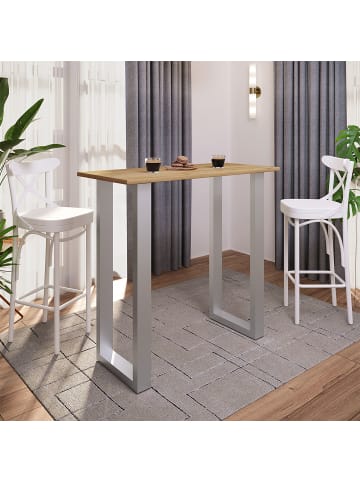 ebuy24 Bartisch Xona dekor Eiche 110 x 50 cm