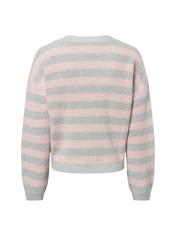 Franco Callegari Strickjacke in hellgrau rosa - 0001