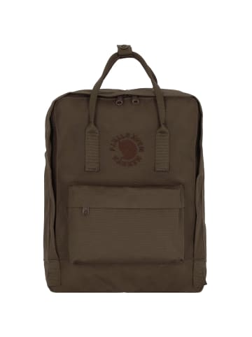 FJÄLLRÄVEN Re-Kanken City Rucksack 34 cm dark olive