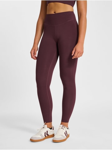 Hummel Leggings Hmlpulse Multisport Damen in FUDGE