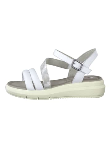 Sandalen Weiß/Silber