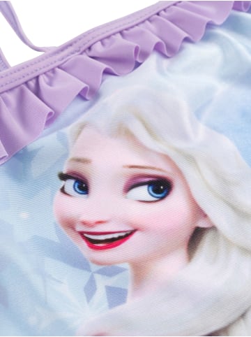 Disney Die Eiskönigin Disney Die Eiskönigin Badeanzug mit Rüschen Elsa Frozen Einteiler in lila