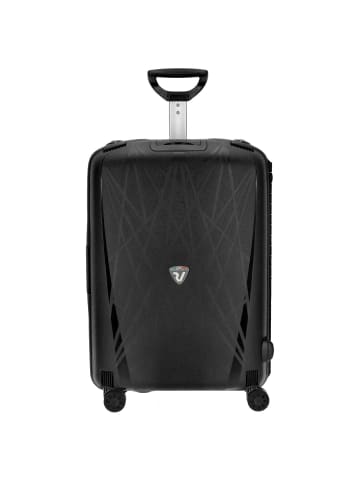 Roncato Light - 4-Rollen-Trolley M 68 cm (smeraldo) in nero