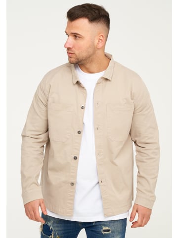 SOULSTAR Overshirt - S2PLUNGE Overshirt Freizeithemd Übergangsjacke in Taupe