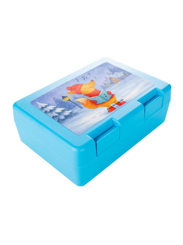 Mr. & Mrs. Panda Bentobox Fuchs Sänger Design ohne Spruch in Weiß