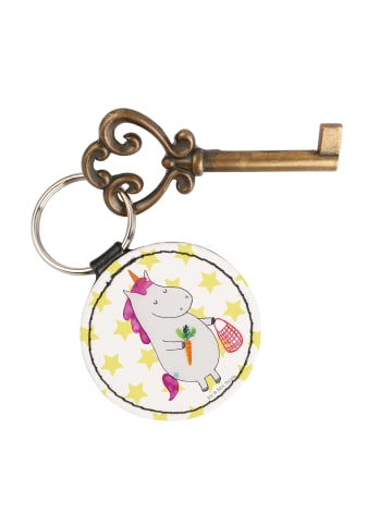 Mr. & Mrs. Panda Schlüsselanhänger Einhorn Vegan ohne Spruch in Weiß