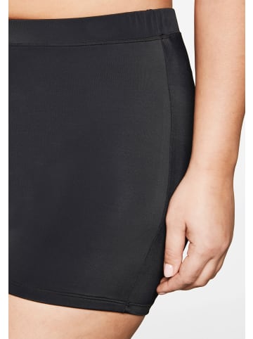 sheego Badeshorts in schwarz