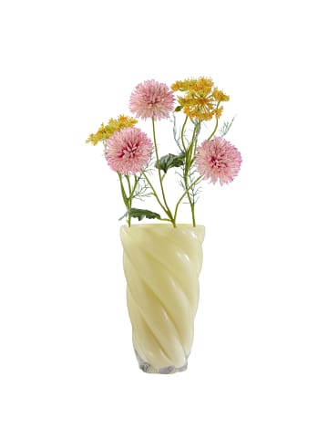 Butlers Vase SWIRL in Gelb