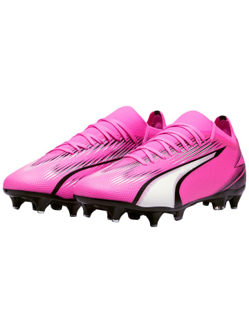 Puma Fußballschuh ULTRA Match in pink / weiß