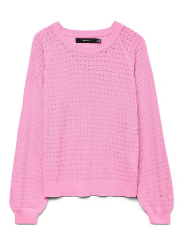 Vero Moda Strickpullover in Bonbon
