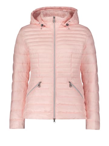 Betty Barclay Steppjacke mit abnehmbarer Kapuze in Misty Light Rose