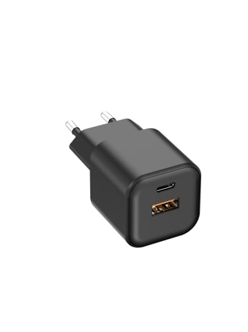 Setty Setty Wandladegerät USB-A + USB-C 35W LSGaN-AC-351 schwarz