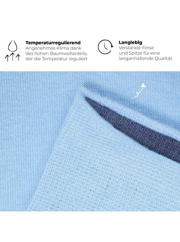 von Jungfeld Classic Socken Signature in French Blue