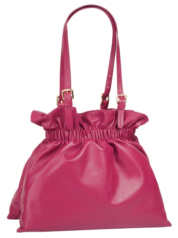 Samantha Look Shopper echt Leder in pink